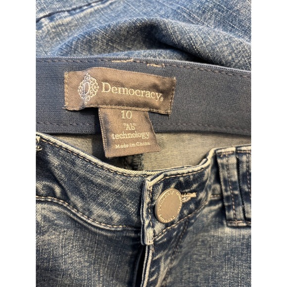 Democracy Ab Solution Five-Pocket Jeans – Size 10 - Picture 2 of 10